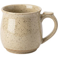 Bovr Thumbrest Speckled Stoneware Coffee Mug Oatmeal 15 oz - Product view